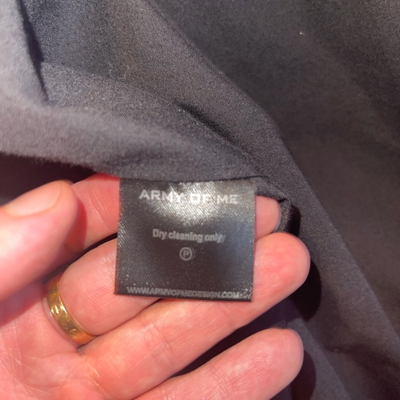 Army of me men wool coat . Size large - Picture 8 of 9